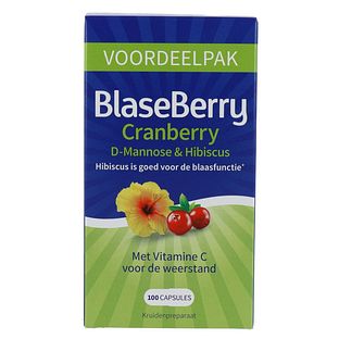 BlaseBerry Cranberry D-mannose & Hibiscus Capsules 100CP