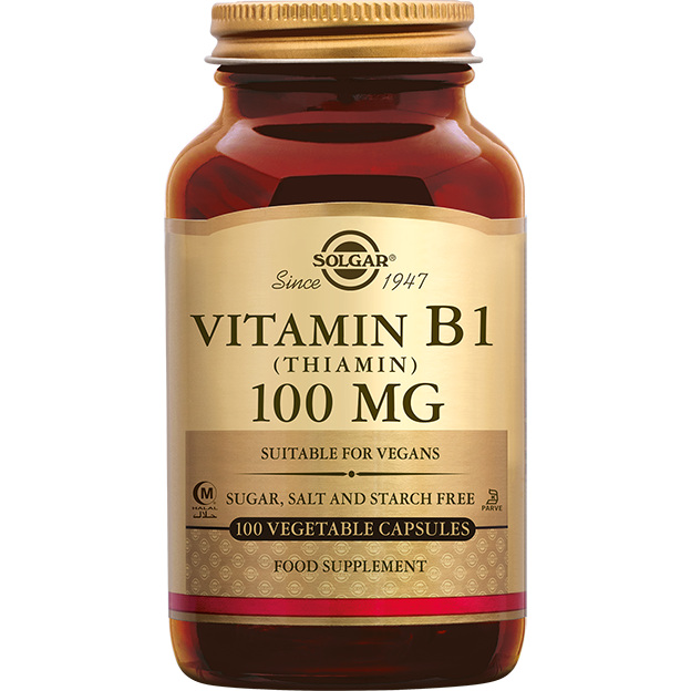 Solgar Vitamine B-1 100 mg Capsules 100VCP