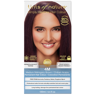 Tints of Nature 4M Medium Mahogany Brown 1ST Tints of Nature 4M Medium Mahogany Brown 1ST