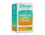 Dilmah Organic Green Tea Ginger 20ZK