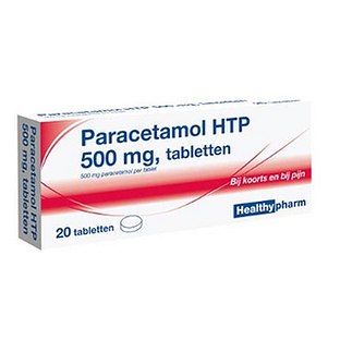 Healthypharm Paracetamol 500mg Tabletten 20TB
