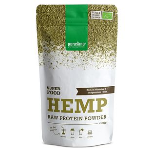 Purasana Vegan Hemp Protein Raw Powder 200GR