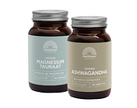 Mattisson HealthStyle Vegan Magnesium Tauraat en Ashwagandha Combi Set 2 Stuks