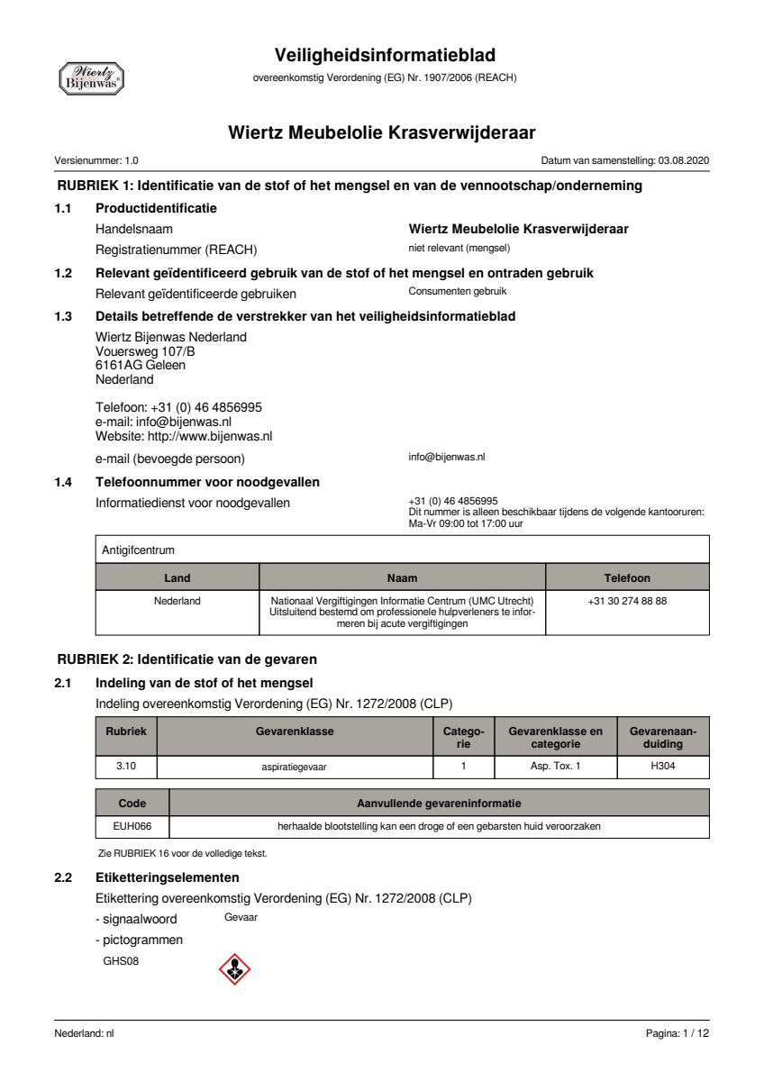 Meubelolie Licht afbeelding van document #1, leaflet