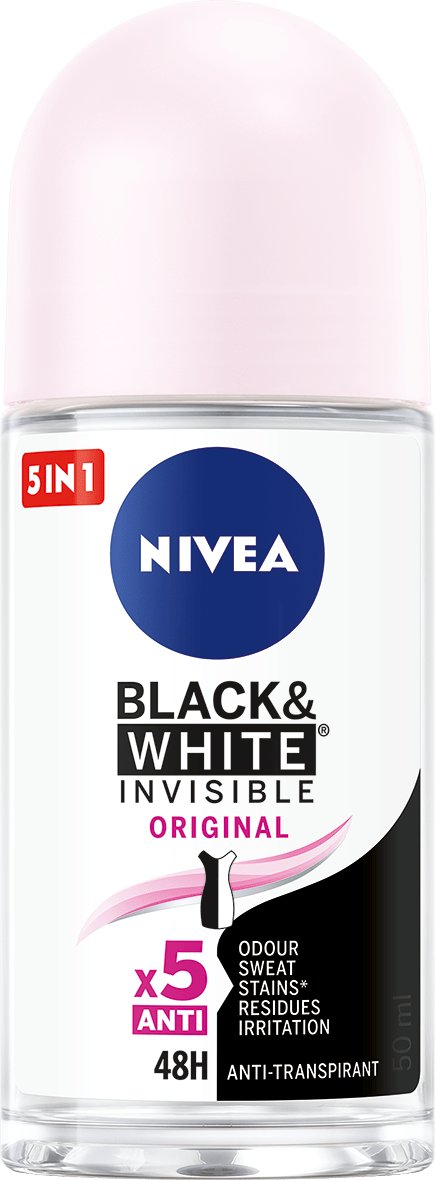 Nivea Black & White Invisible Original Roll-on