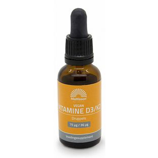 Mattisson HealthStyle Vitamine D3&K2 Vegan Druppels 25ML