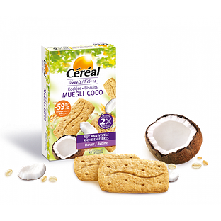 Cereal Koekjes Muesli Kokos 200GR