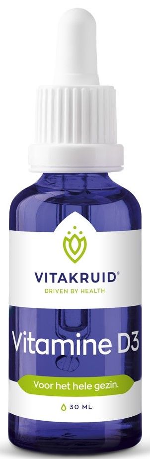 Vitakruid Vitamine D3 druppels 5 mcg / 200 IE per druppel 30ML