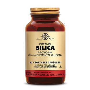 Solgar Oceanic Silica (Silicium) Capsules 50VCP Solgar Oceanic Silica (Silicium) Capsules 50VCP