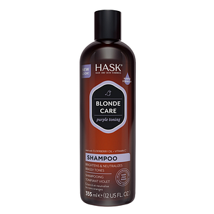 Hask Blonde Care Purple Toning Shampoo 355ML