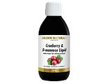 Golden Naturals Cranberry & D-Mannose Liquid 250ML Golden Naturals Cranberry & D-Mannose Liquid 250ML
