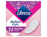 Libresse Dailies Style Micro Inlegkruisjes 22ST Libresse Dailies Style Micro Inlegkruisjes 22ST