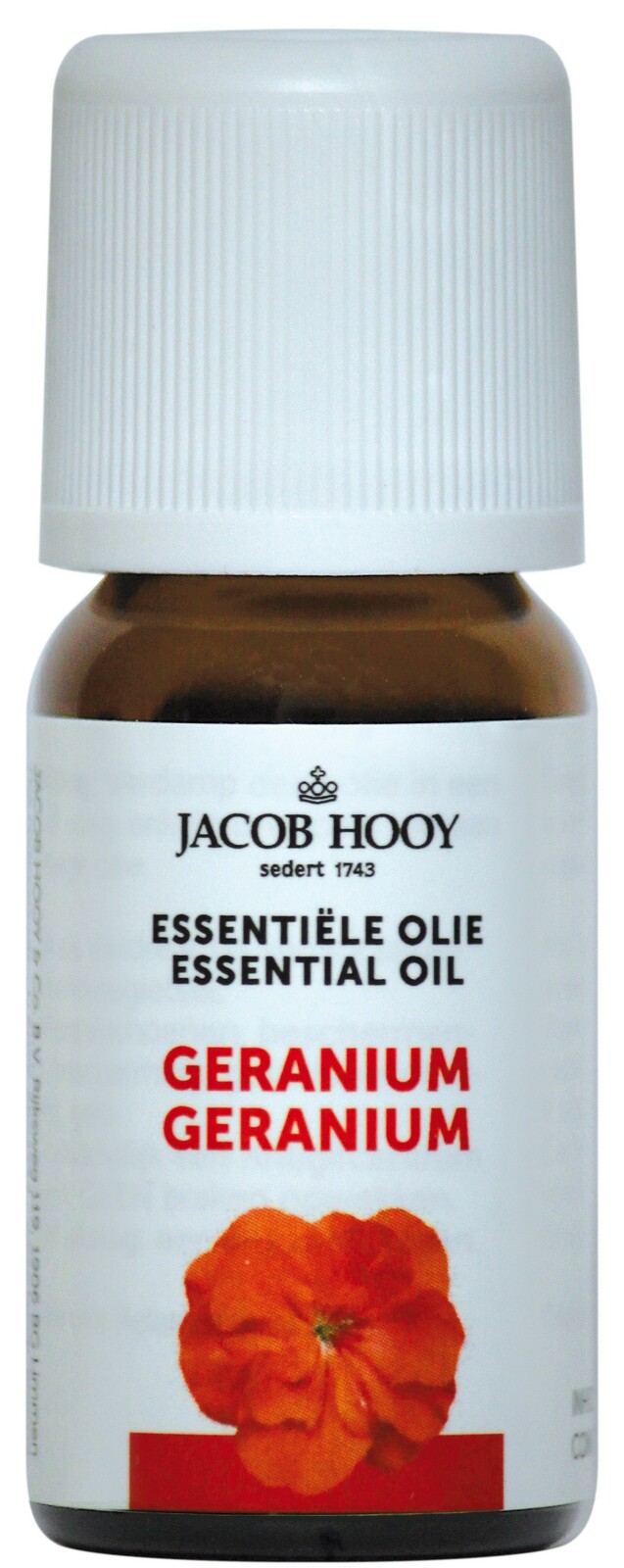 Jacob Hooy Essentiële Olie Geranium 10ML afbeelding