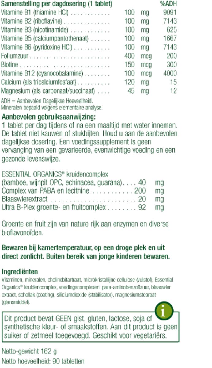Ultra-Plex Tabletten afbeelding van document #1, instructions