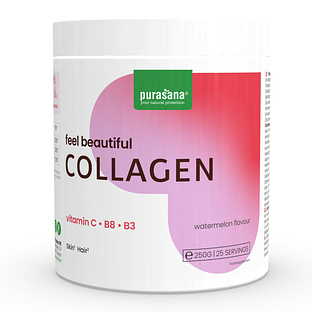 Purasana Beauty Collageen Poeder - Watermeloen 250GR