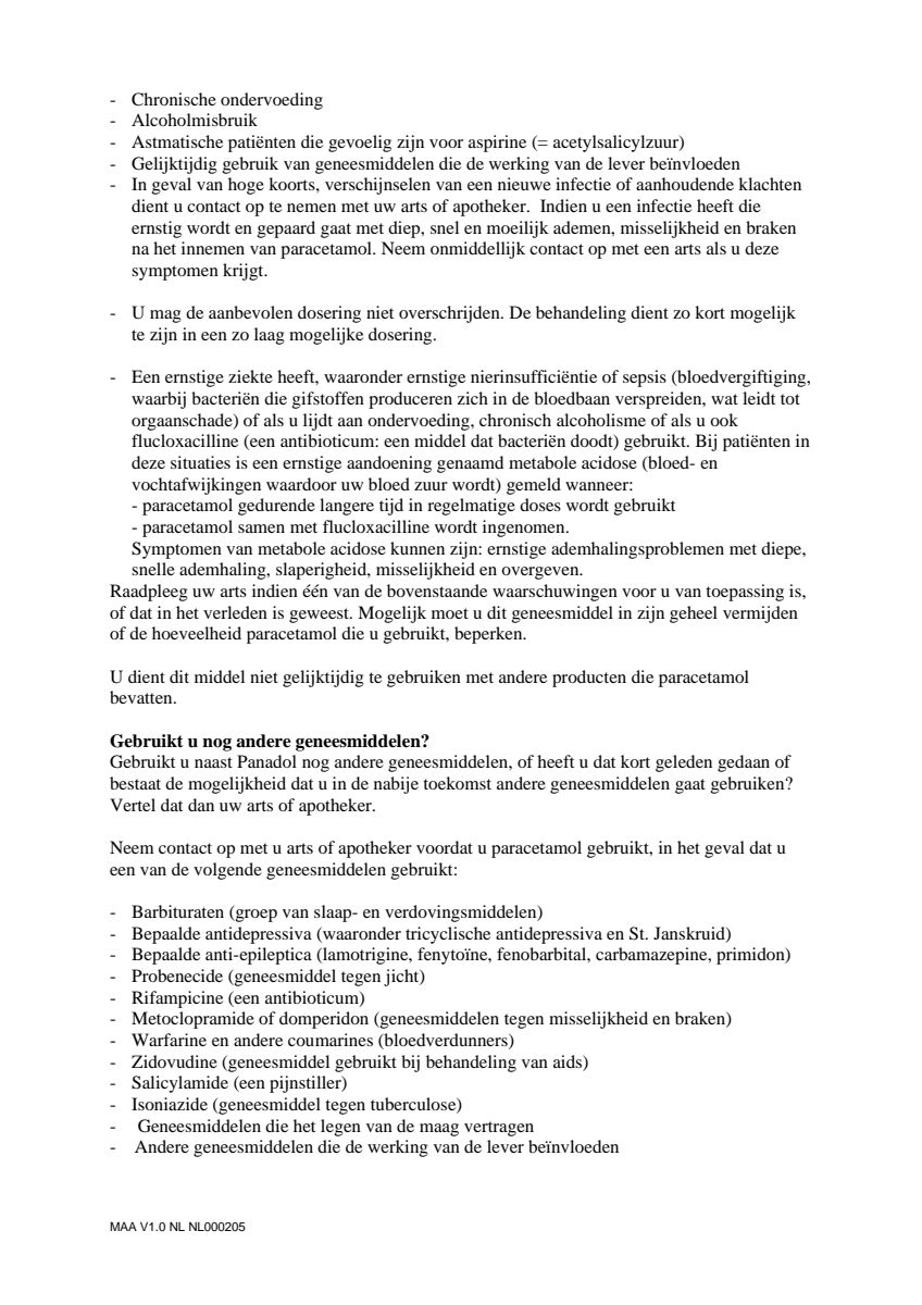 500 mg Filmomhulde Tabletten afbeelding van document #2, leaflet