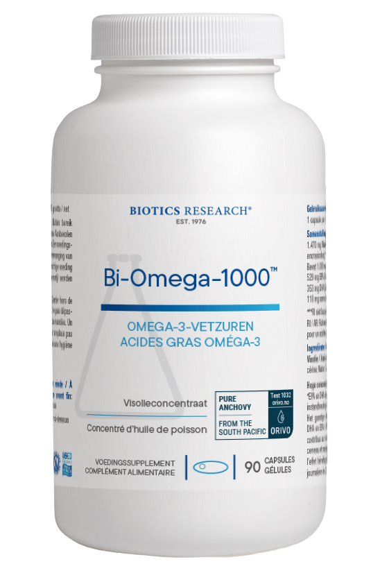 Biotics Bi-Omega-1000mg Capsules 90CP