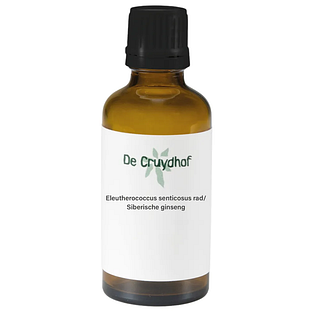 Cruydhof Eleutherococcus Senticosus Rad/Siberische Ginseng Druppels 50ML Cruydhof Eleutherococcus Senticosus Rad/Siberische Ginseng Druppels 50ML