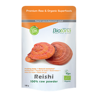 Biotona Reishi 100% Raw Powder 150GR