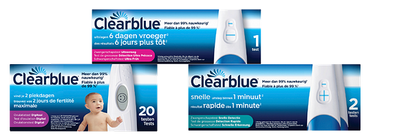 Naar: Clearblue producten Naar: Clearblue producten
