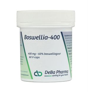 DeBa Pharma Boswellia 400mg Capsules 60VCP DeBa Pharma Boswellia 400mg Capsules 60VCP