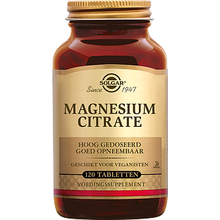 Solgar Magnesium Citraat Tabletten 120TB