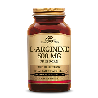 Solgar L-Arginine 500 mg Capsules 50VCP