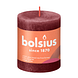 Bolsius Rustieke Stompkaars Velvet Red 80/68 1ST Bolsius Rustieke Stompkaars Velvet Red 80/68 1ST