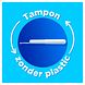 Tampax Super Plus Tampons Met Kartonnen Inbrenghuls 20ST Met Kartonnen Inbrenghuls zonder plastic