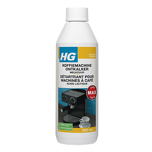 HG Keuken Koffiemachine Ontkalker Melkzuur 500ML HG Keuken Koffiemachine Ontkalker Melkzuur 500ML