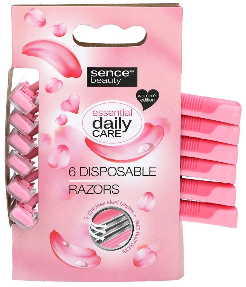 SENCE BEAUTY RASOIR FEMME 3 LAME 6