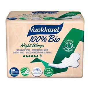 Vuokkoset Maandverband Night Wings Bio 9ST