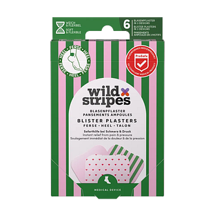 Wild Stripe Blarenpleister Voor De Hiel 6ST Wild Stripe Blarenpleister Voor De Hiel 6ST
