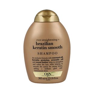 OGX Shampoo Ever Straight Brazilian Keratin Smooth 385ML