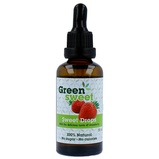 Greensweet Sweet Drops Aardbei 50ML