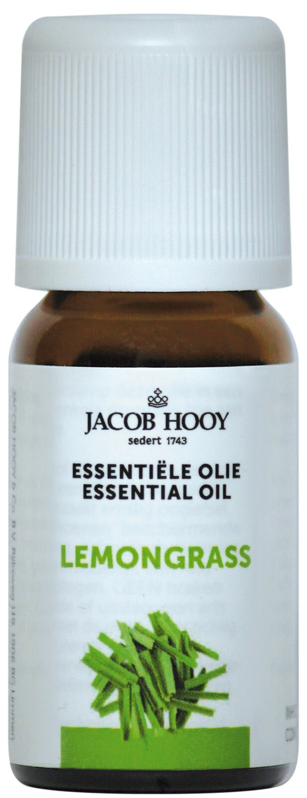 Jacob Hooy Essenti?le Olie Lemongrass 10ml