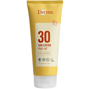 Derma Sun Lotion Parfumvrij SPF30 200ML Derma Sun Lotion Parfumvrij SPF30 200ML