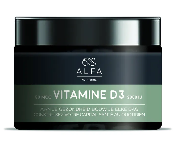 Alfa Vitamine D3 - 2000 IU Softgels 120SG