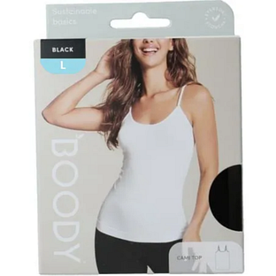 Boody Cami Top Zwart L 1ST Boody Cami Top Zwart L 1ST