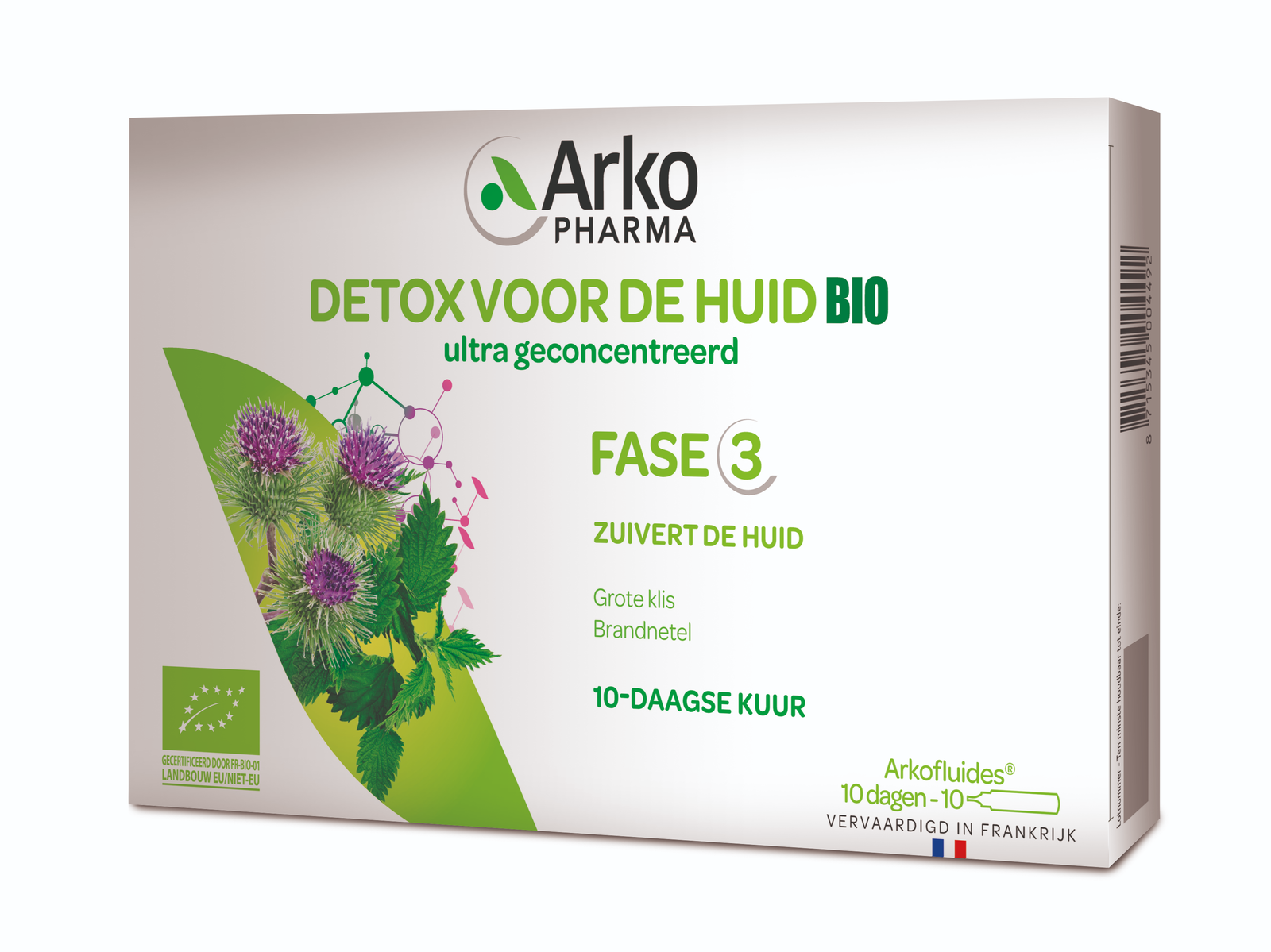 Arkopharma Detox voor de Huid Bio Drinkampullen afbeelding