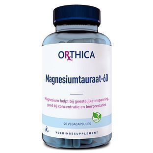 Orthica Magnesiumtauraat 60 Capsules 120VCP