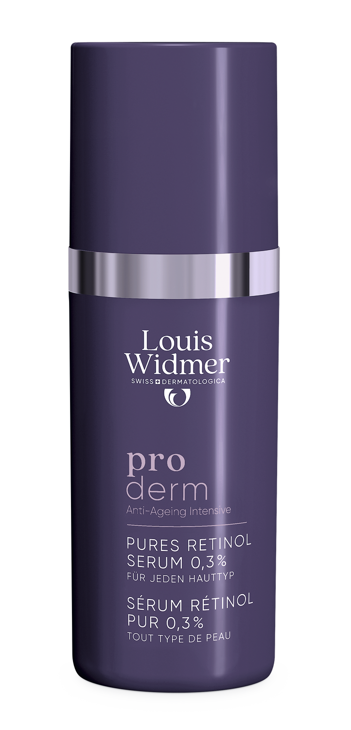 Louis Widmer Proderm Puur Retinol Serum 0,3% licht geparfumeerd