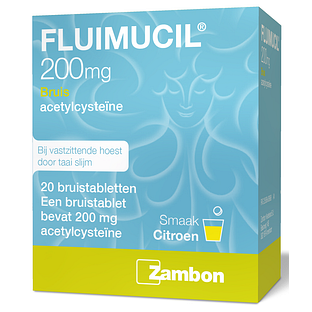 Fluimucil 200mg Bruistabletten 20ST Fluimucil 200mg Bruistabletten 20ST