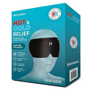 Homedics Hot & Cold Relief Hoofd Gelkompres 1ST