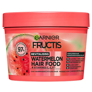 Garnier Fructis 3-In-1 Haarmasker Watermelon 400ML Garnier Fructis 3-In-1 Haarmasker Watermelon 400ML