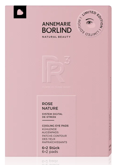 Borlind Rose Nature Cooling Eye Pads afbeelding