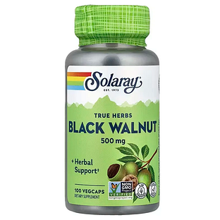 Solaray Black Walnut Capsules 100VCP Solaray Black Walnut Capsules 100VCP