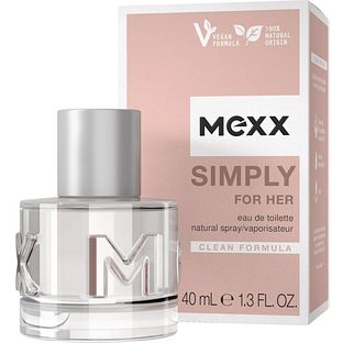 Mexx Simply For Her Clean Formula Eau de Toilette 40ML