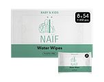 Naif Baby & Kids Water Billendoekjes Voordeelverpakking 8x54ST