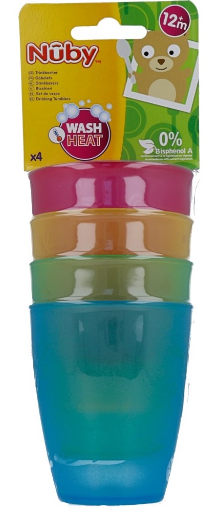 Nuby Bekers 4st afbeelding